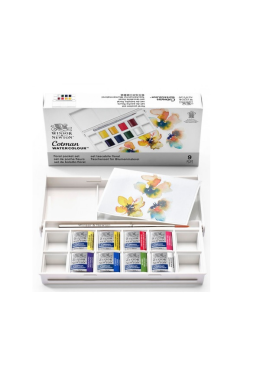 Estojo Aquarela Pastilha C/8 Floral 0390671 Winsor & Newton